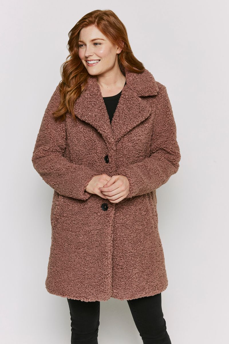Teddy Boucle Coat
