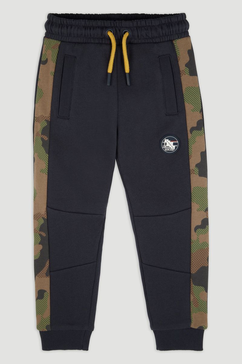 Camo Panel Joggers