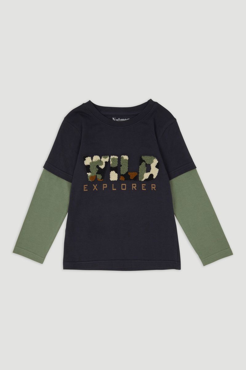 Camo Boucle T-shirt