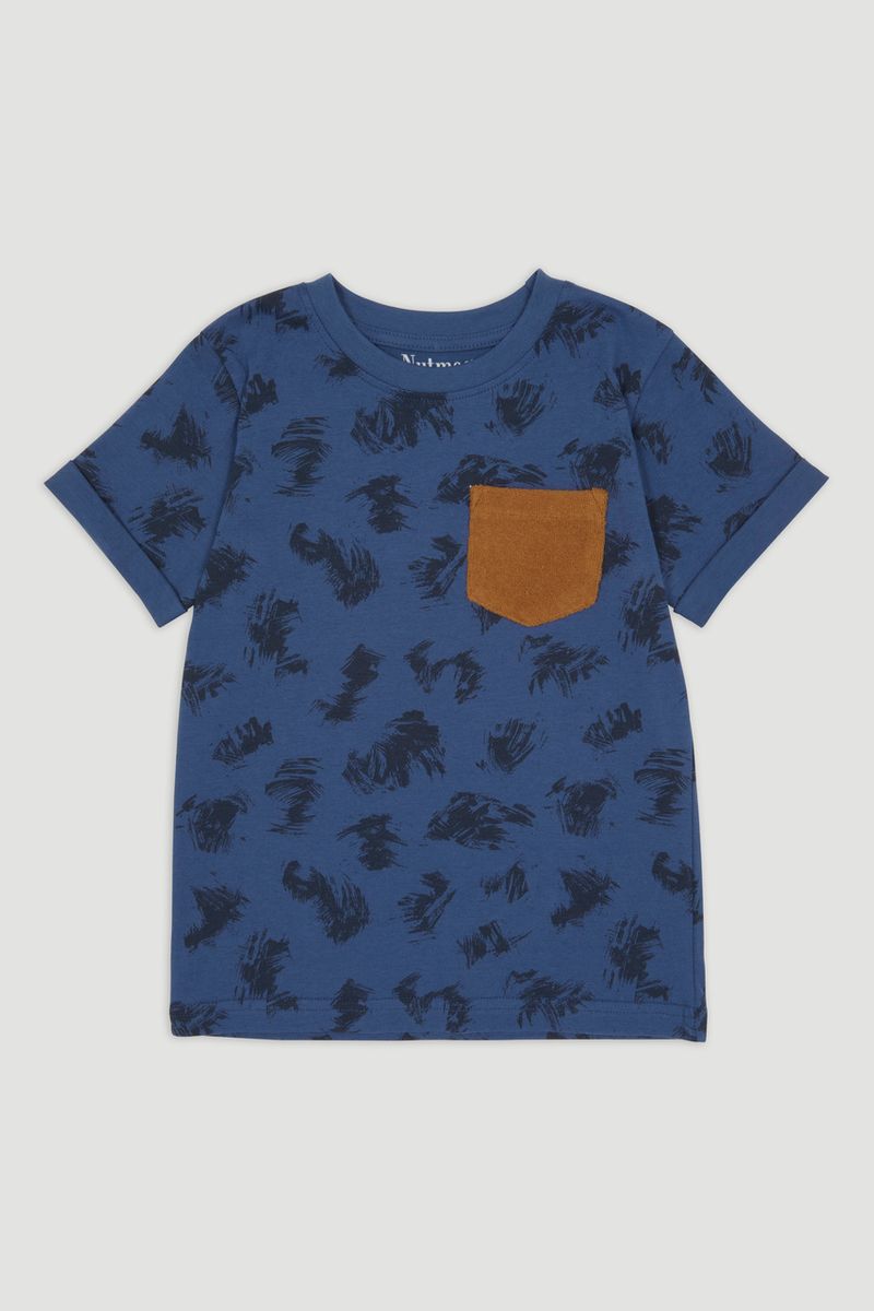 Brushstroke Print T-shirt