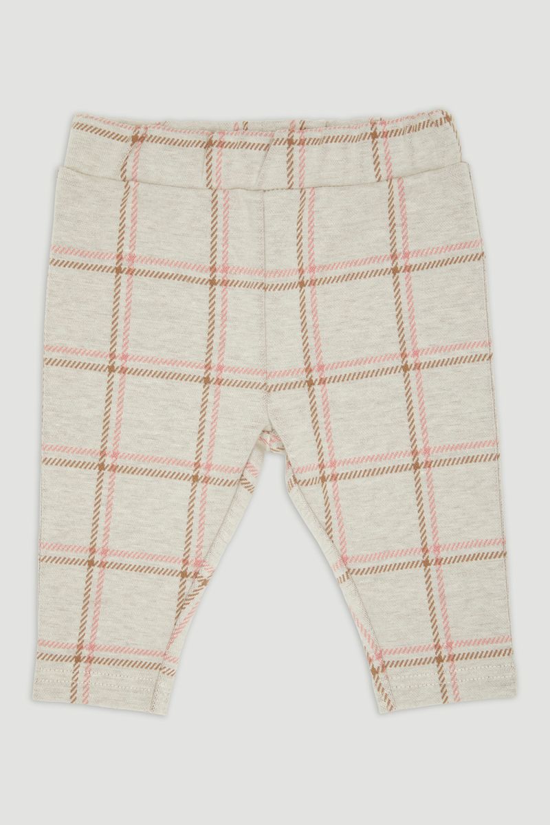 Soft Check Jacquard Leggings