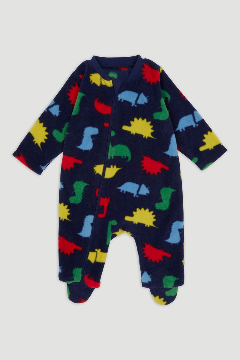 Dinosaur Fleece Onesie