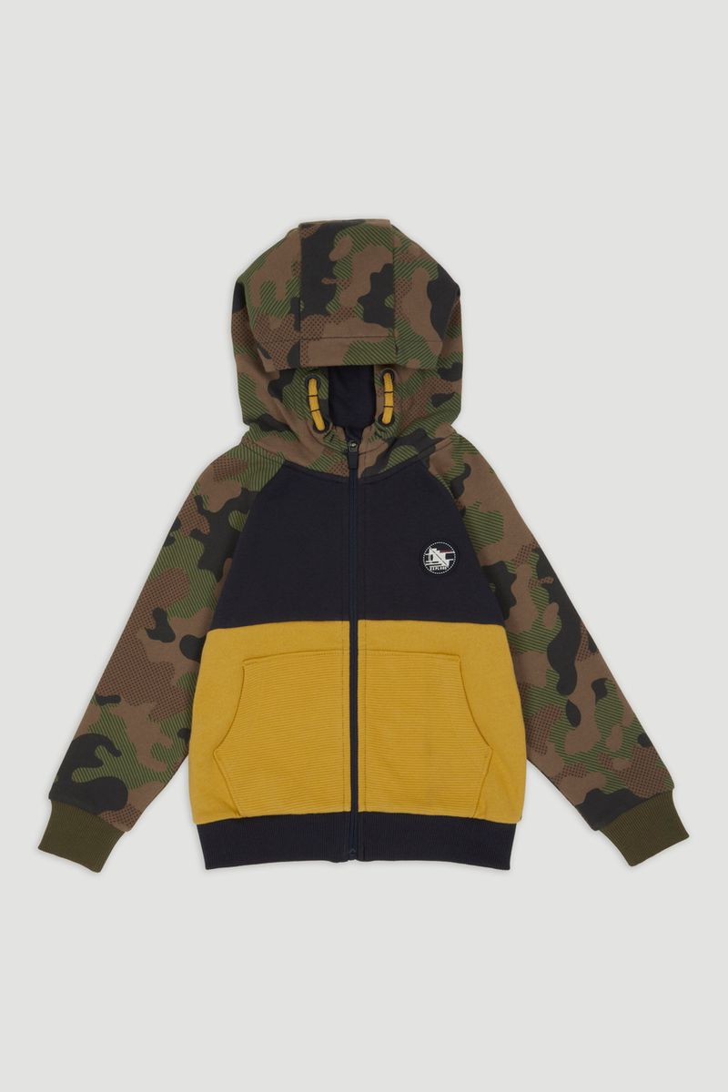 Camo Ochre Hoodie
