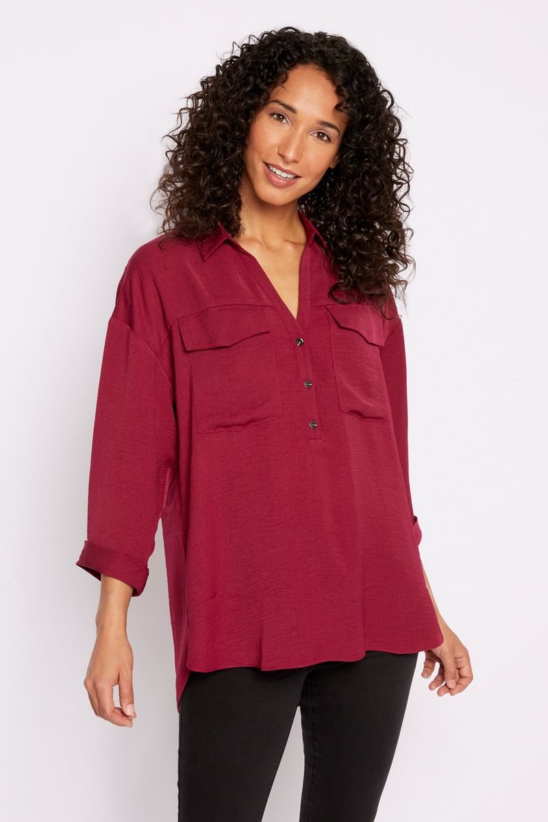 Berry Overhead Shirt