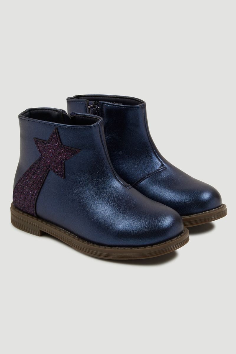 Navy Shooting Star Boots
