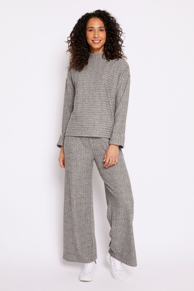Ribbed Grey Co-ord Joggers