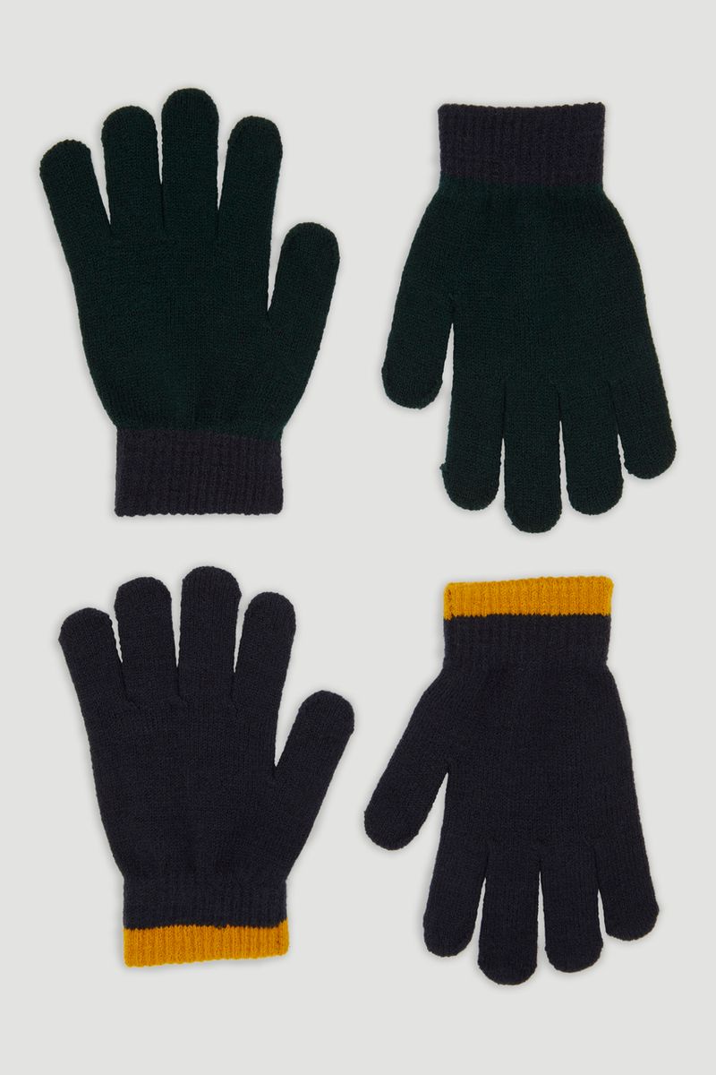OchreStripe Gloves