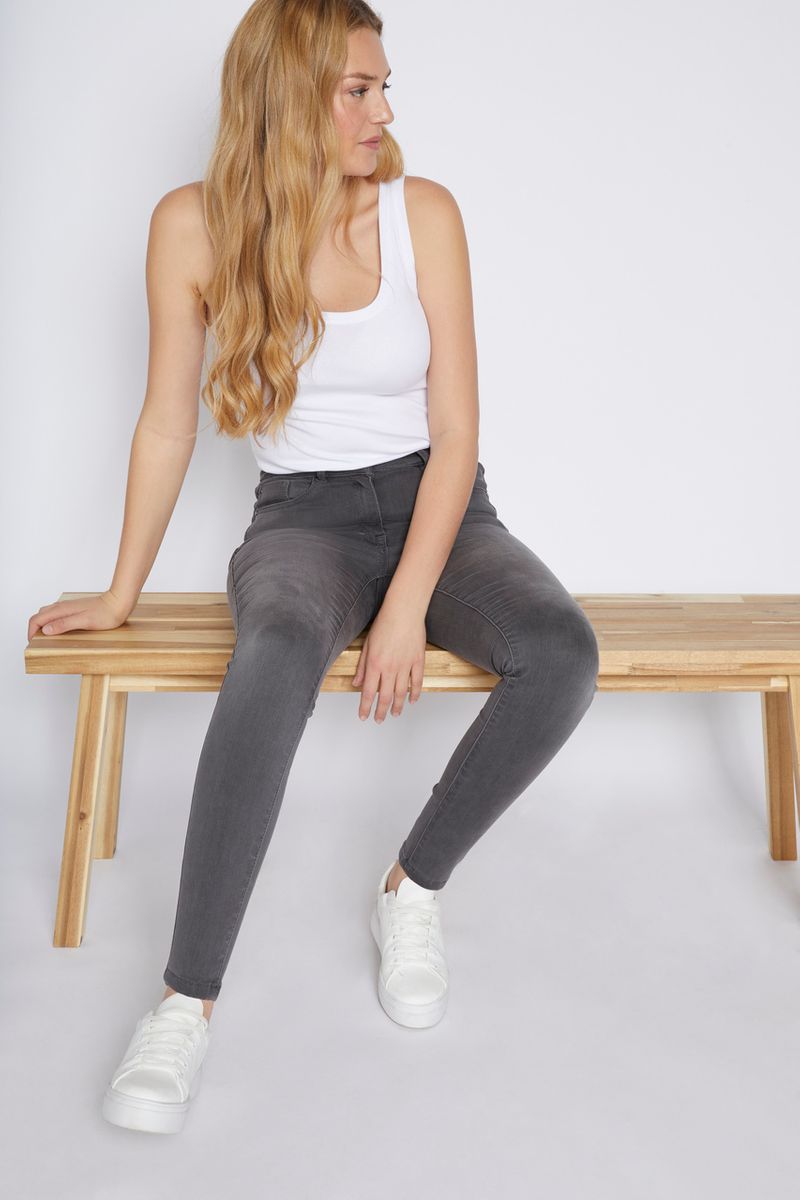 Grey Shaper Jeans