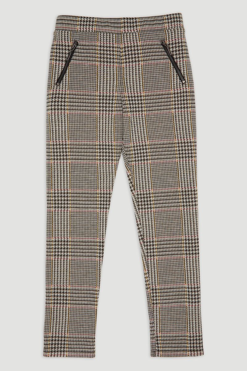 Check Ponte Leggings