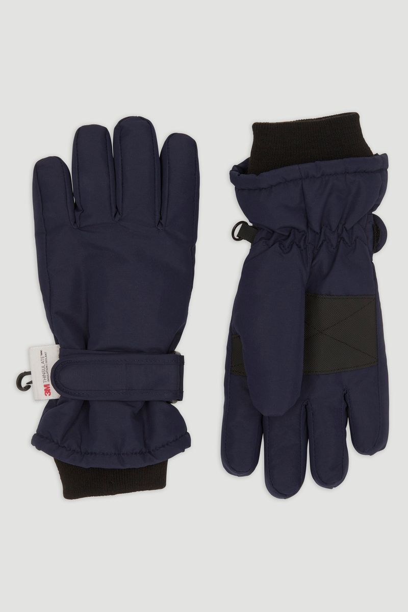 Thinsulate Navy Ski Gloves