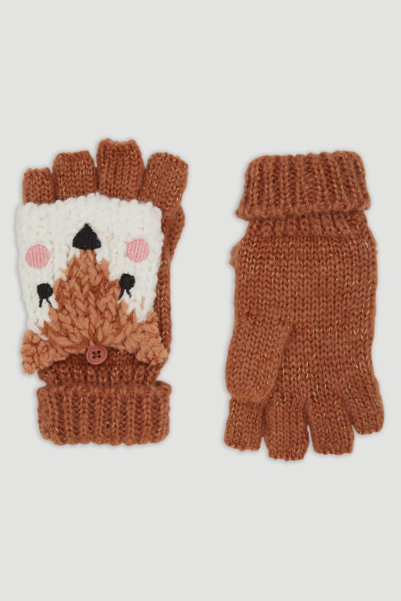 Fox Flip Mittens