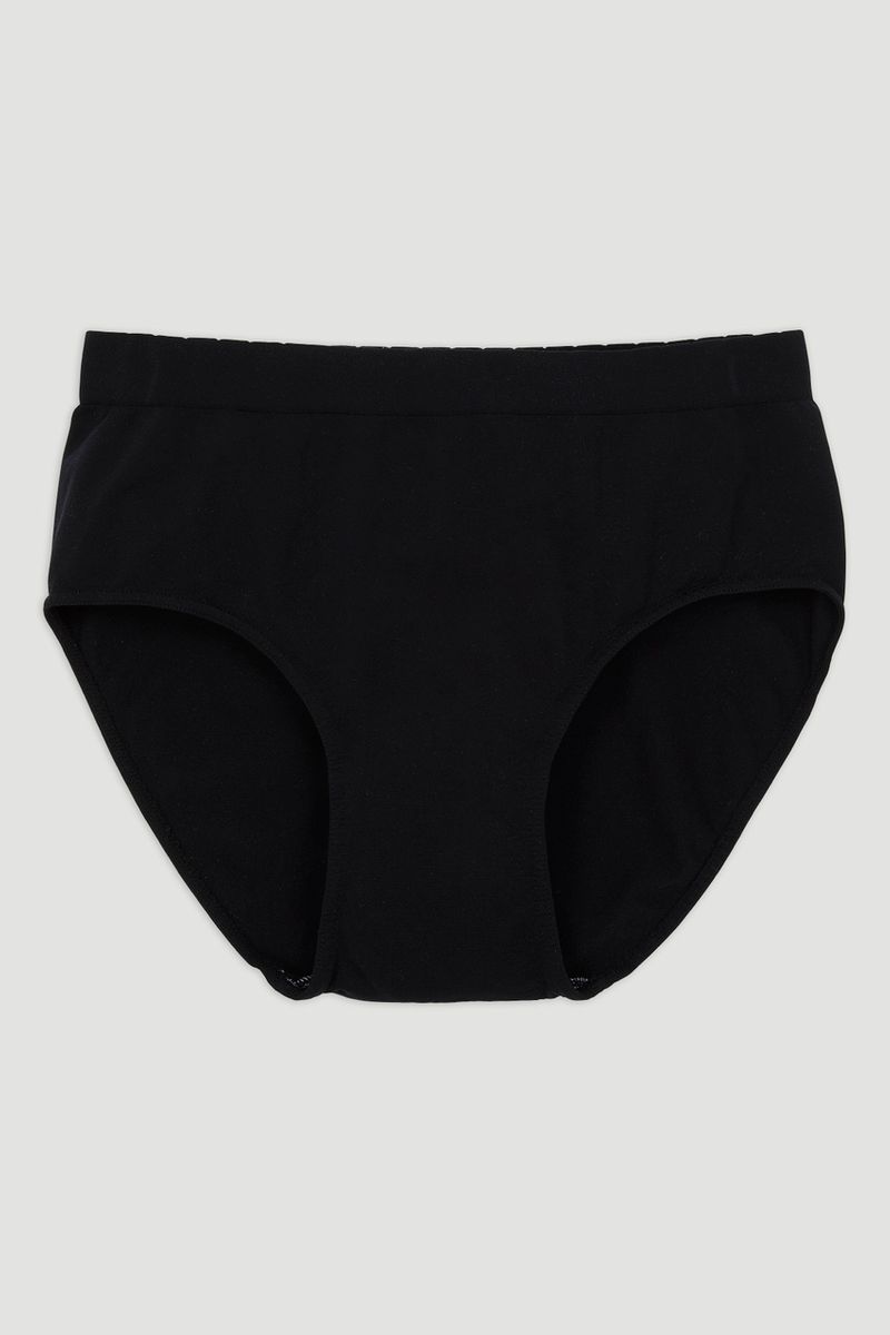 Black Seam-Free Full Brief