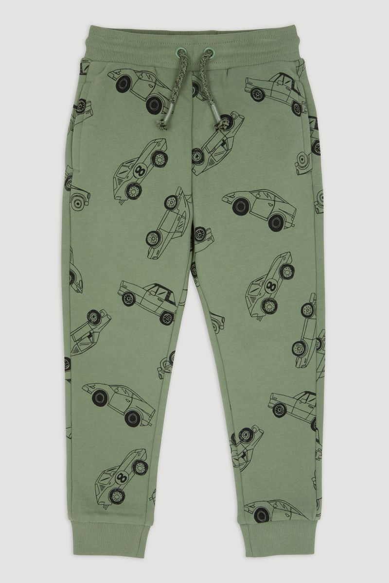 Khaki Car Joggers