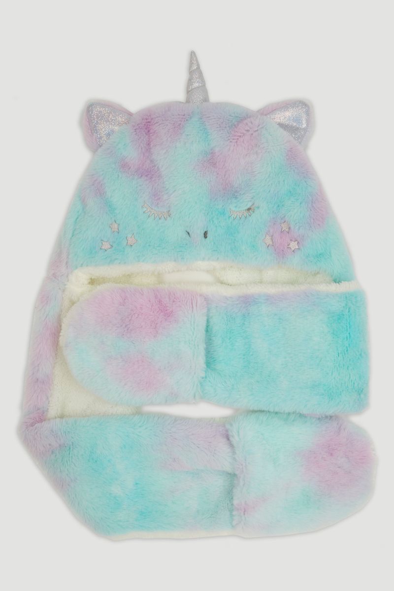 Unicorn Hooded Scarf