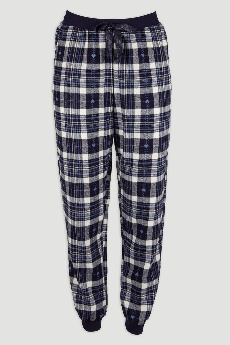 Heart Check Pyjama Bottoms