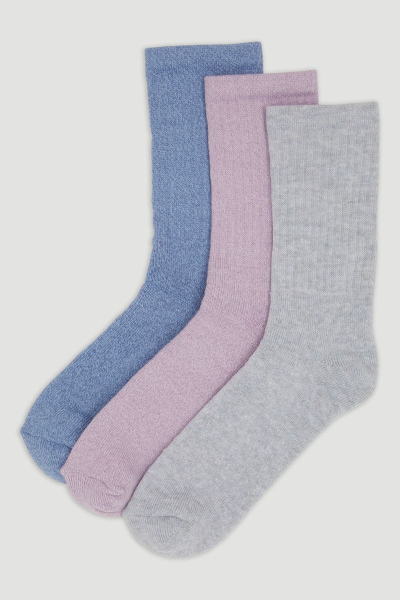 3 Pack Bramble Pastel Socks