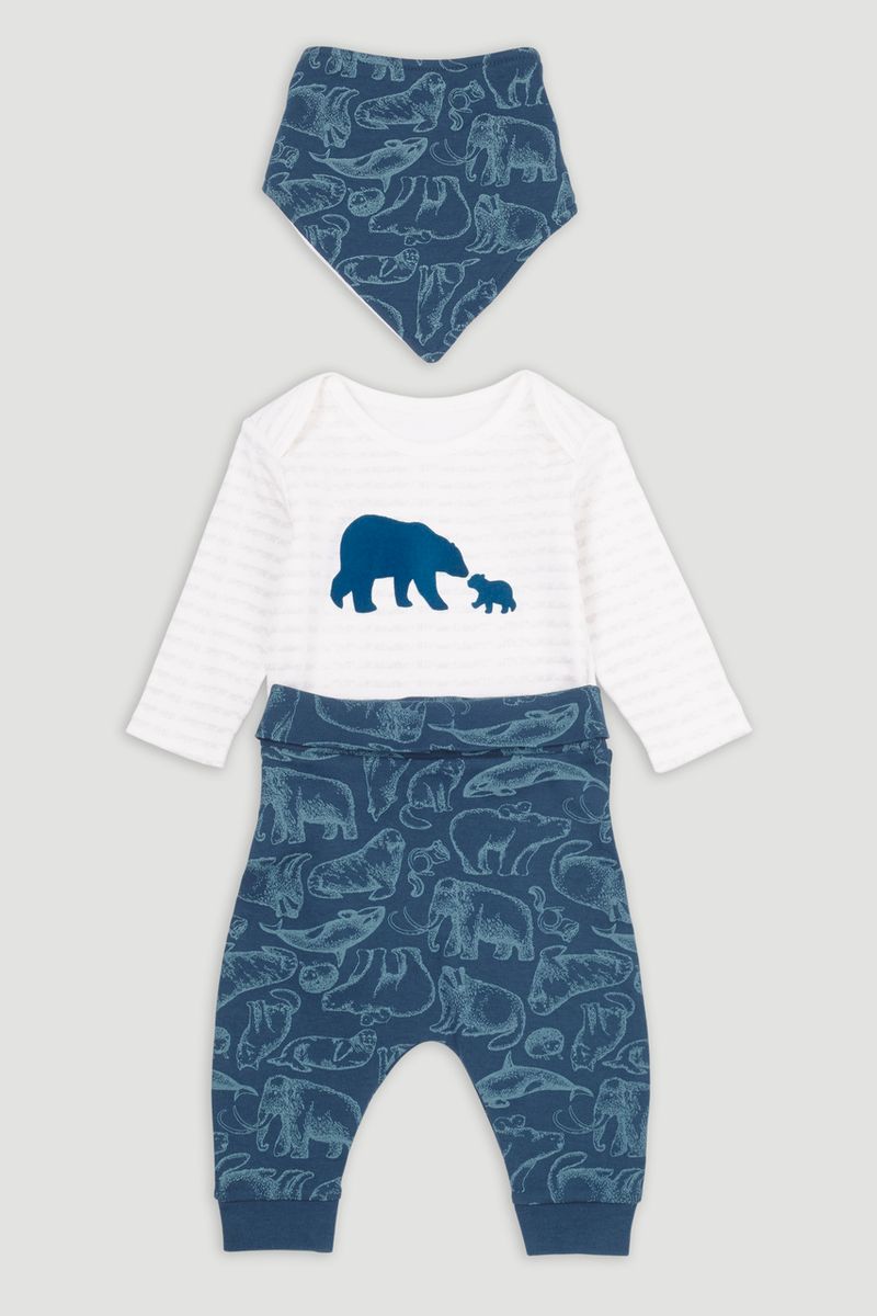 3 Piece Arctic Bodysuit Set