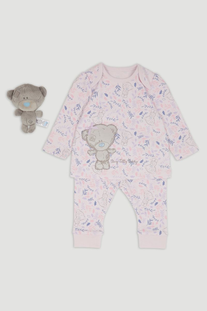 Tiny Tatty Bear Lilac Pyjamas