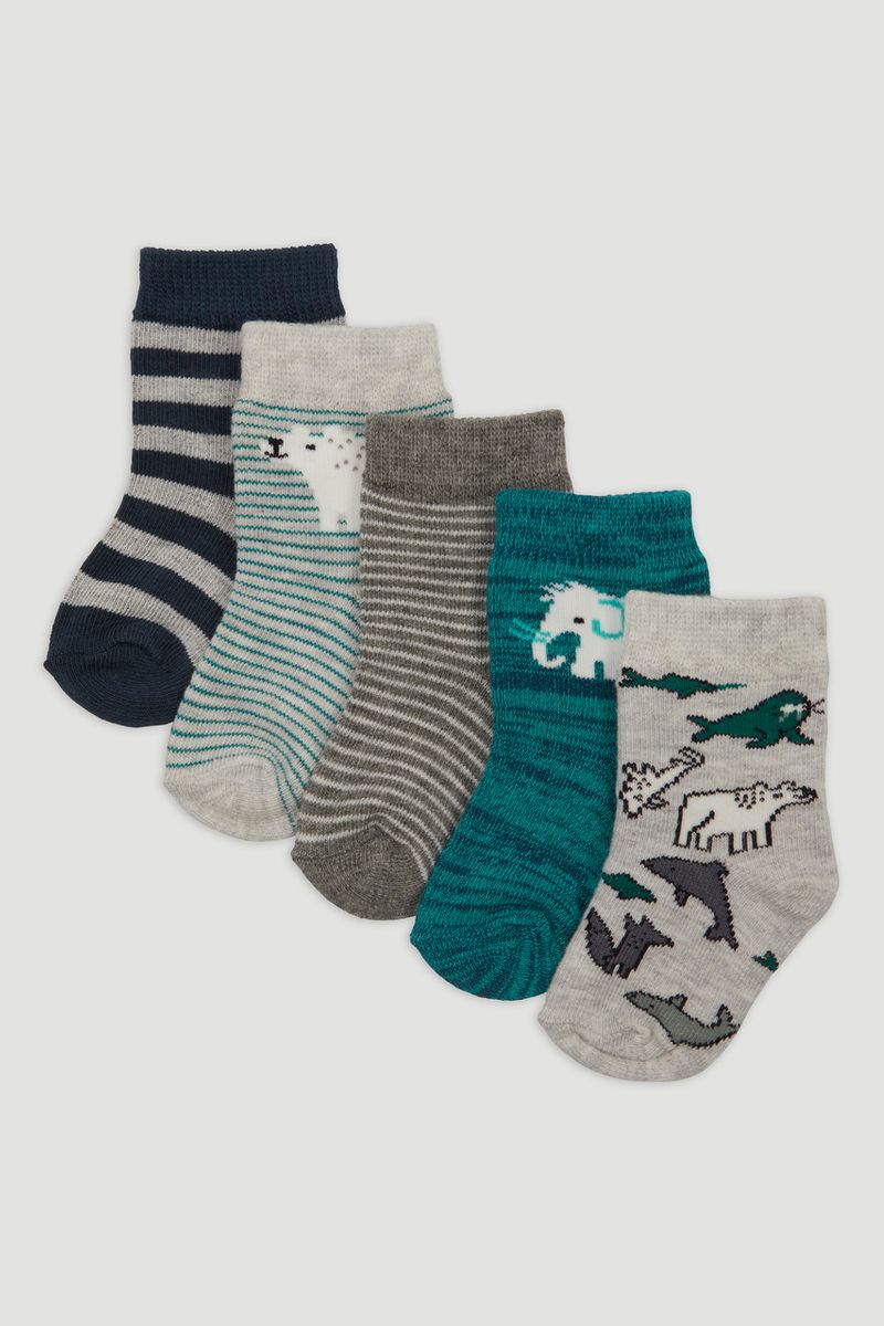 5 Pack Arctic Socks