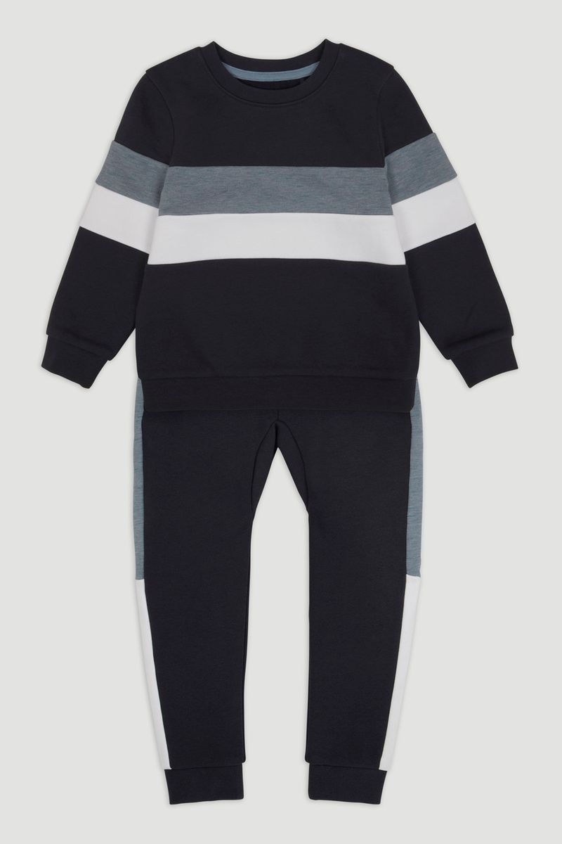 Colour Block Jogger Set