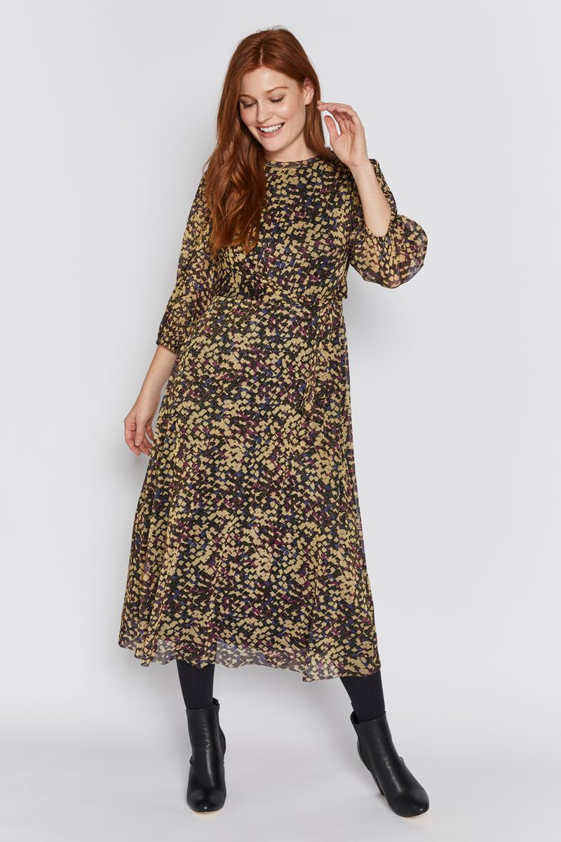Geo Mesh Dress