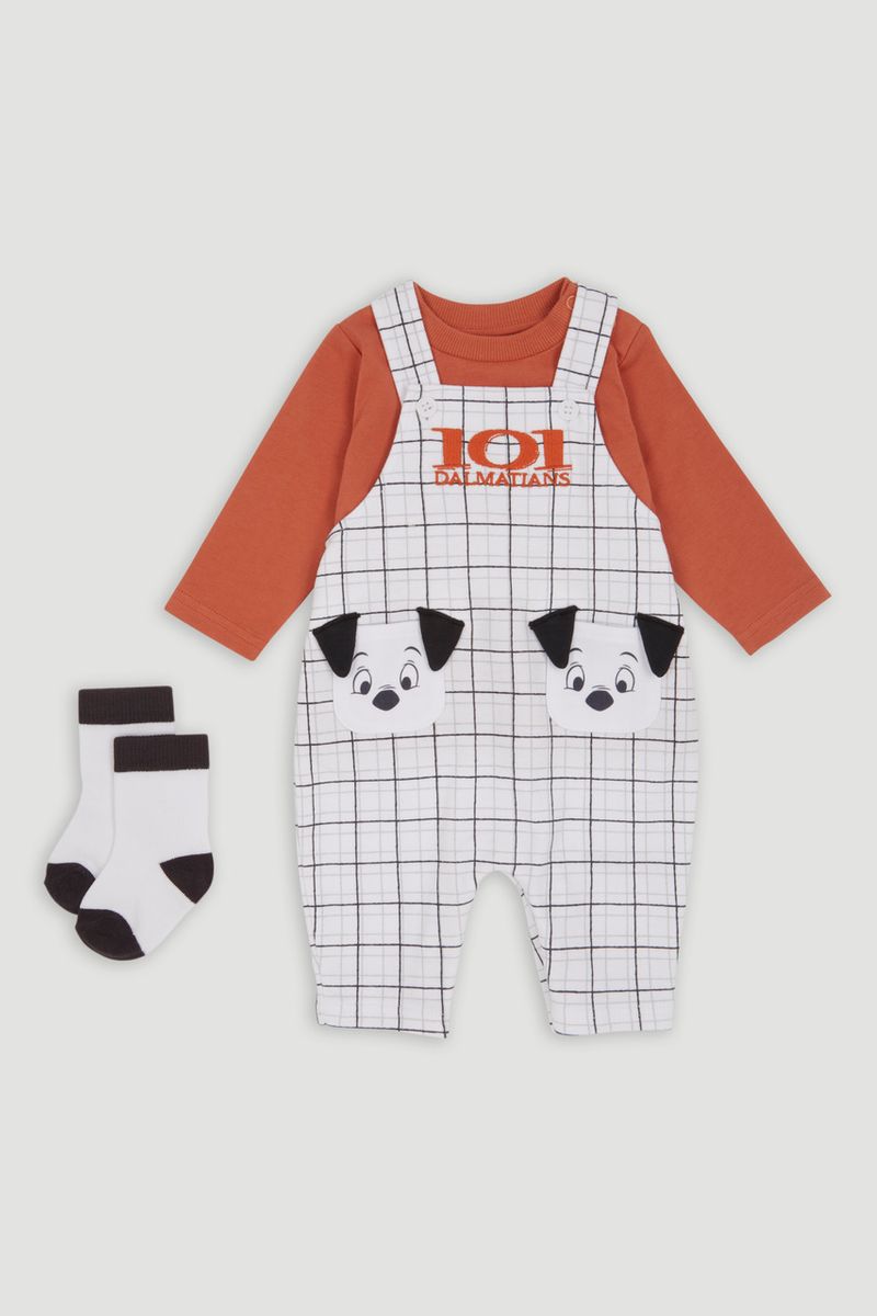 Disney 101 Dalmatians Dungaree Set