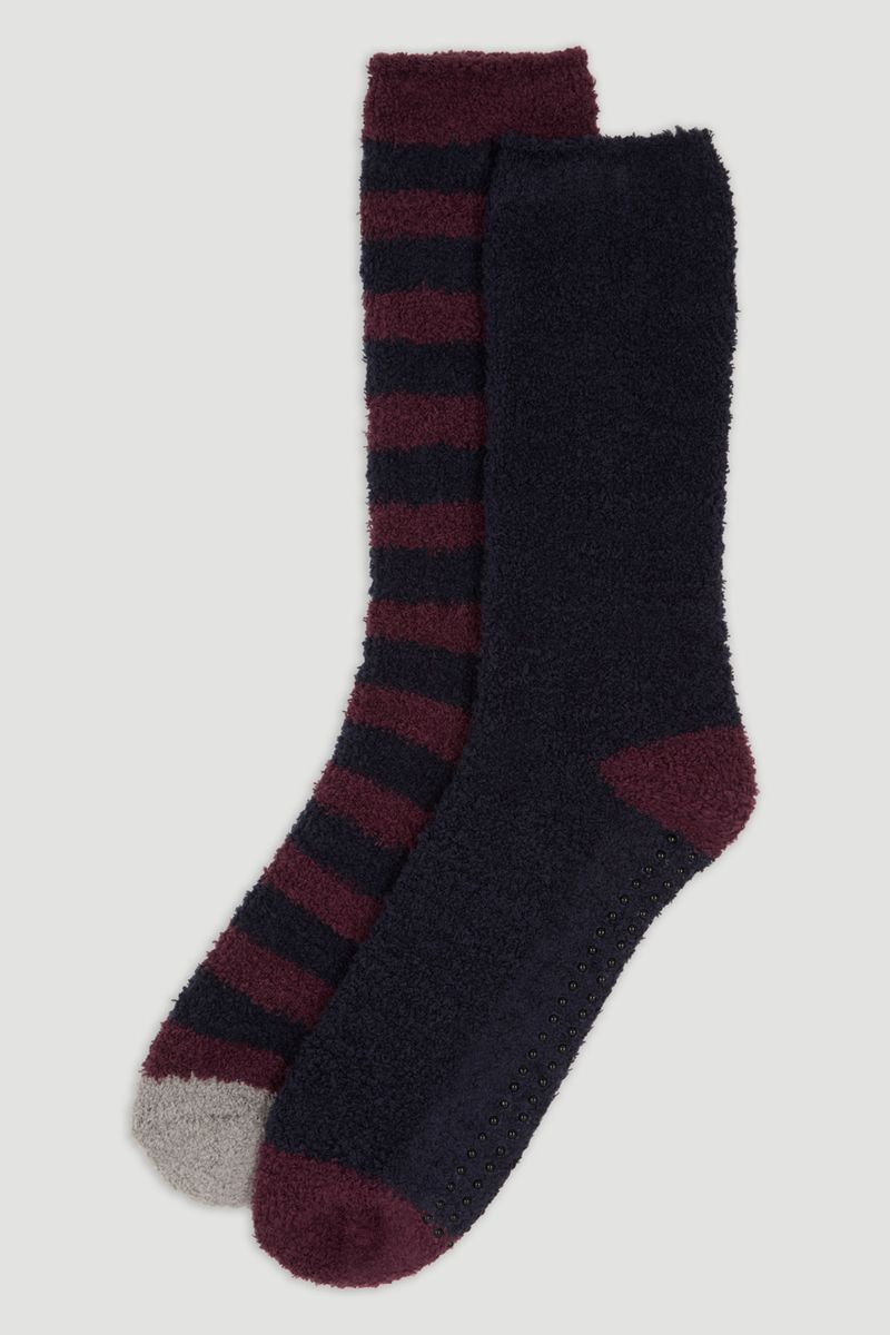 2 Pack Stripe Socks