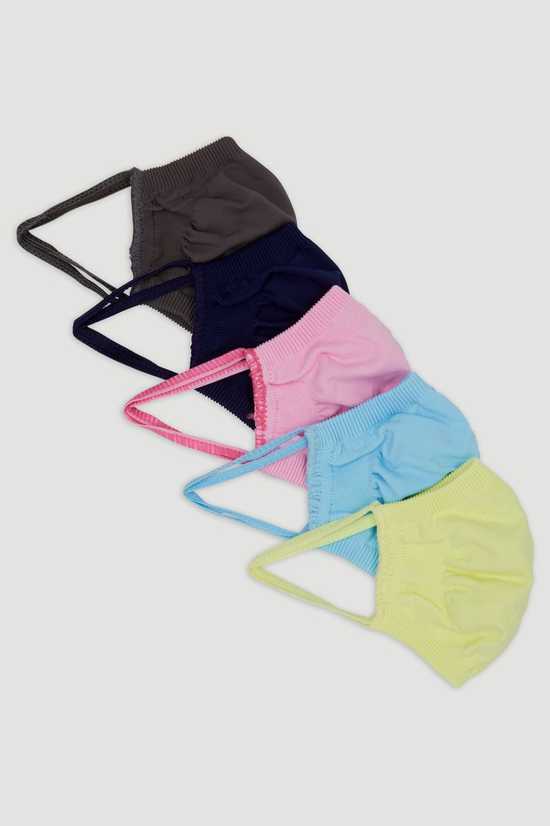 5 Pack Girls Face Coverings