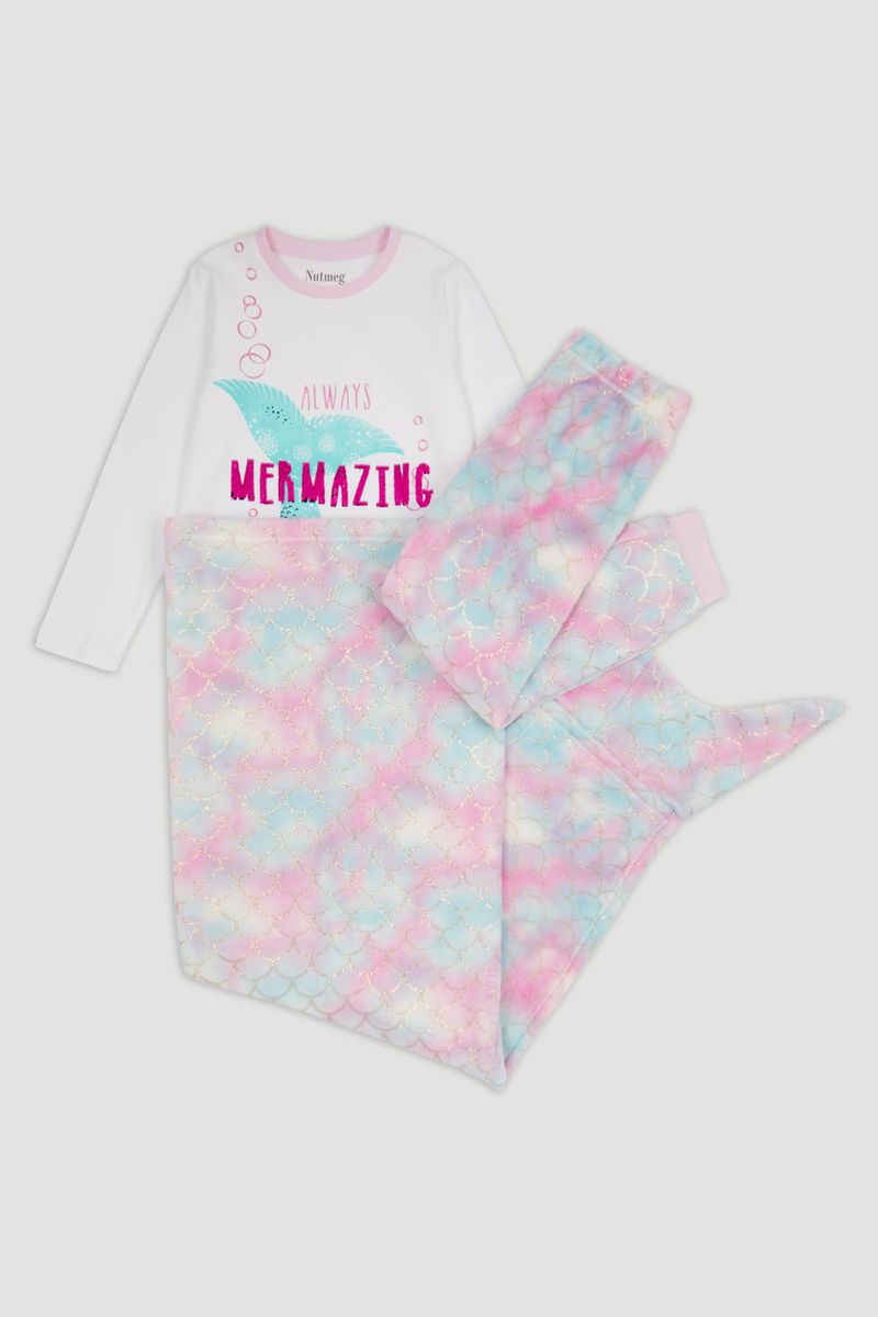 Mermaid Pyjamas with Day Blanket