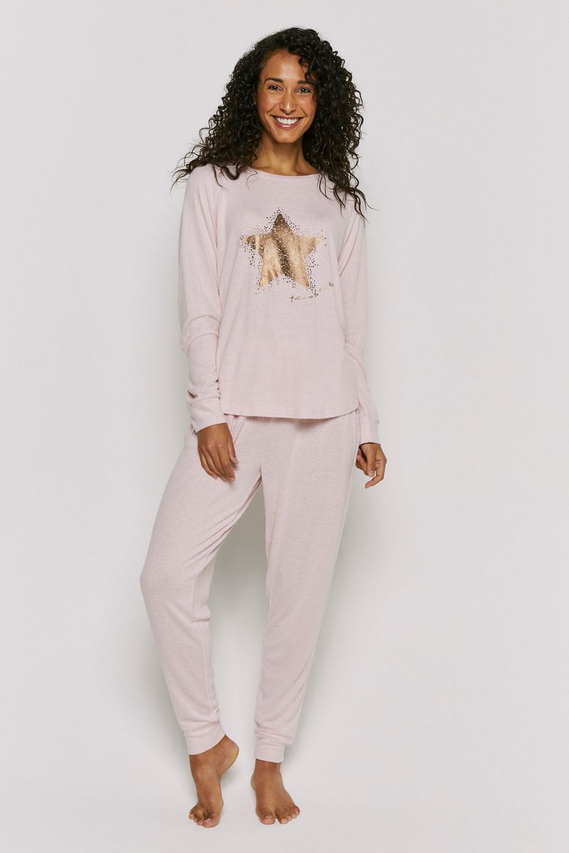 Star Print Loungewear Set