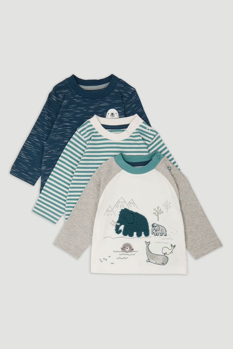 3 Pack Arctic Long Sleeve T-shirts
