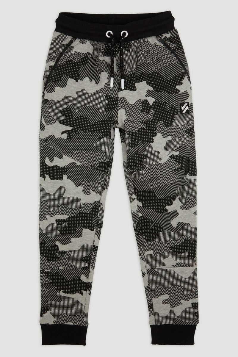 Grey Camo Joggers