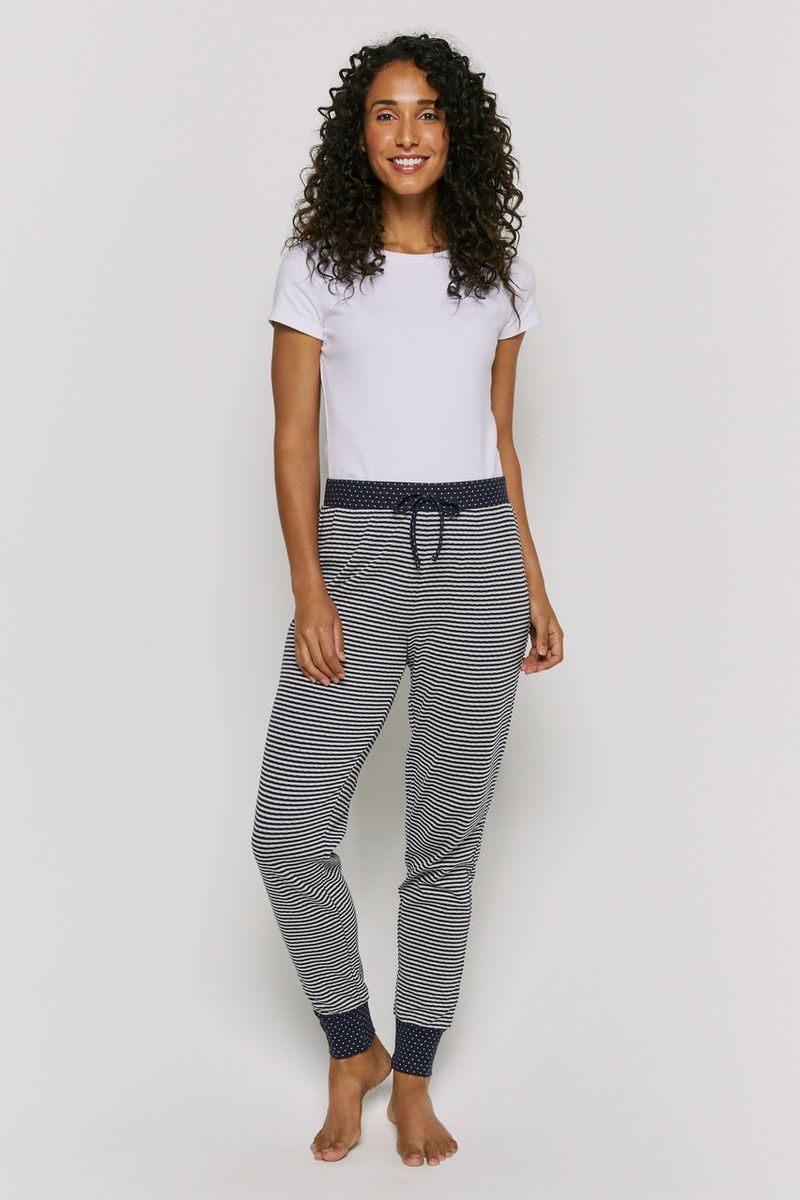 Stripe & Spot Pyjama Bottoms