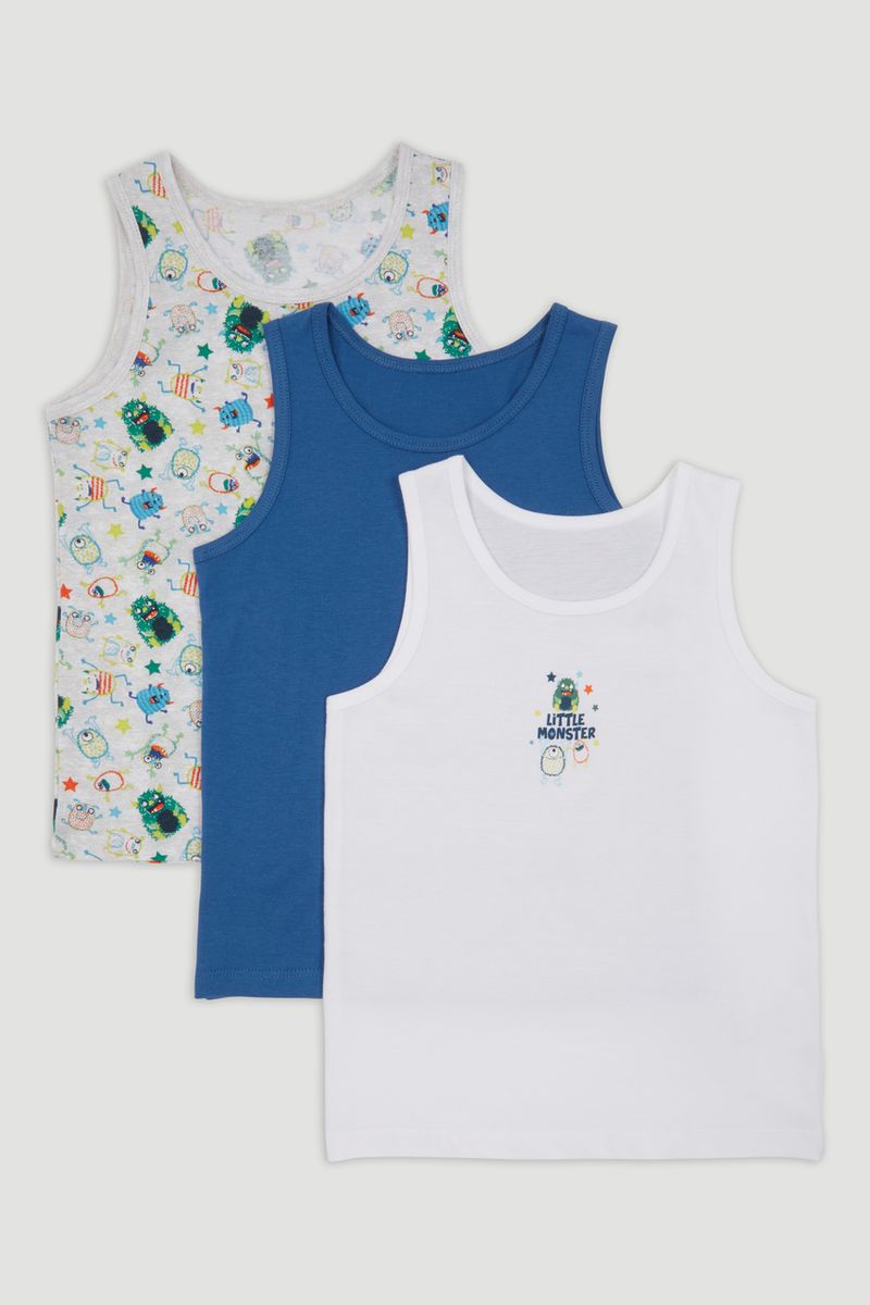 3 Pack Monster Vests
