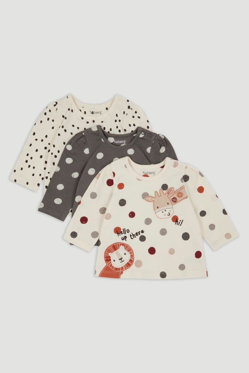 3 Pack Cute Animal T-shirts