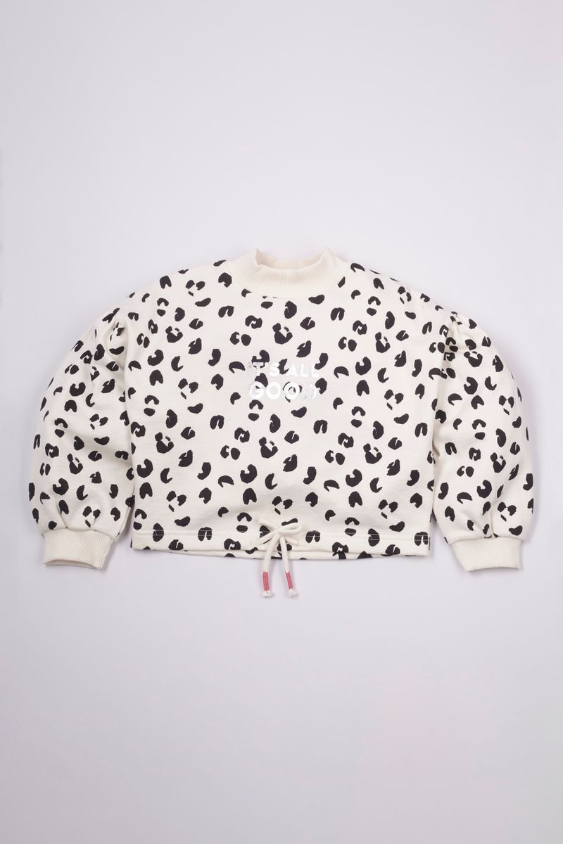 Leopard Print Sweatshirt