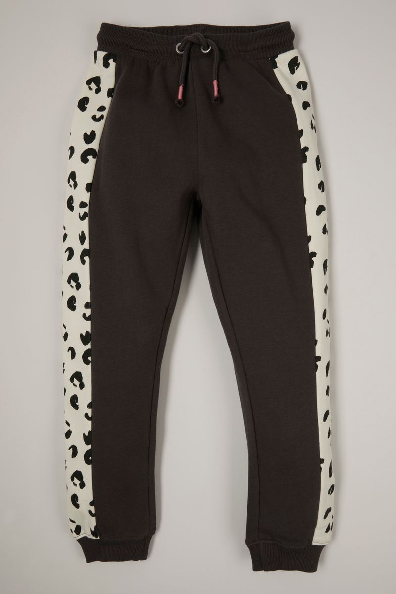 Leopard Panel Joggers