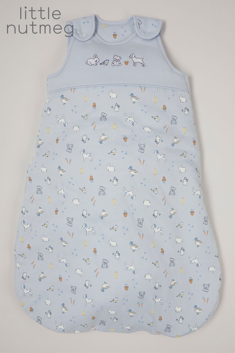Little Nutmeg 2.5 Tog Blue Sleeping bag