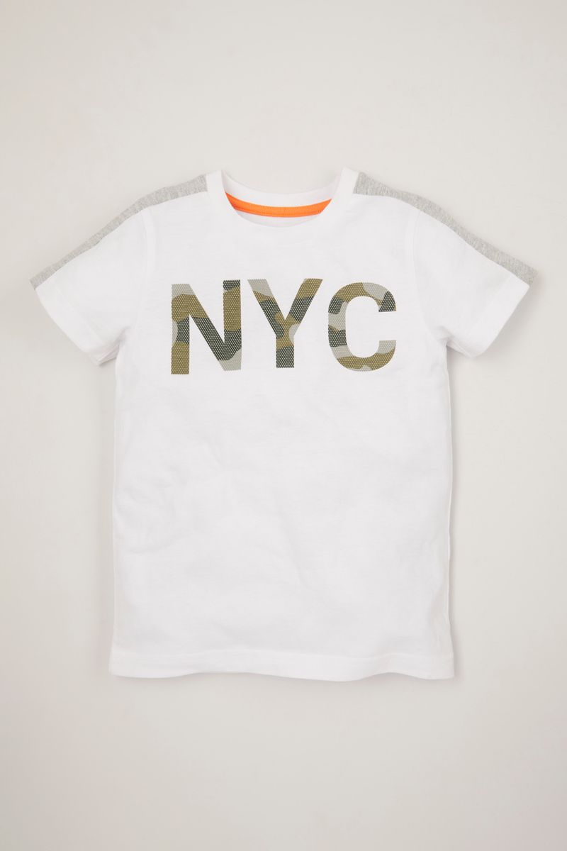 Camo Print T-shirt 1-10 yrs