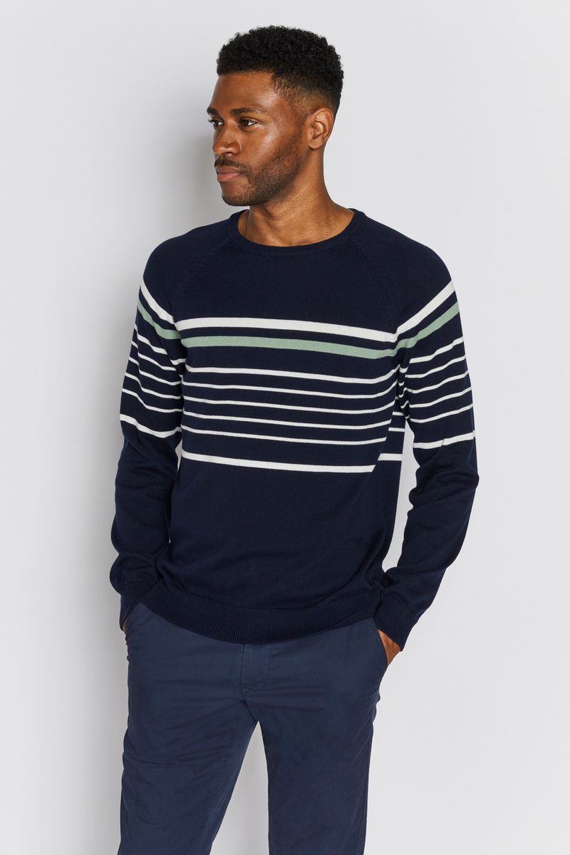Navy Stripe jumper