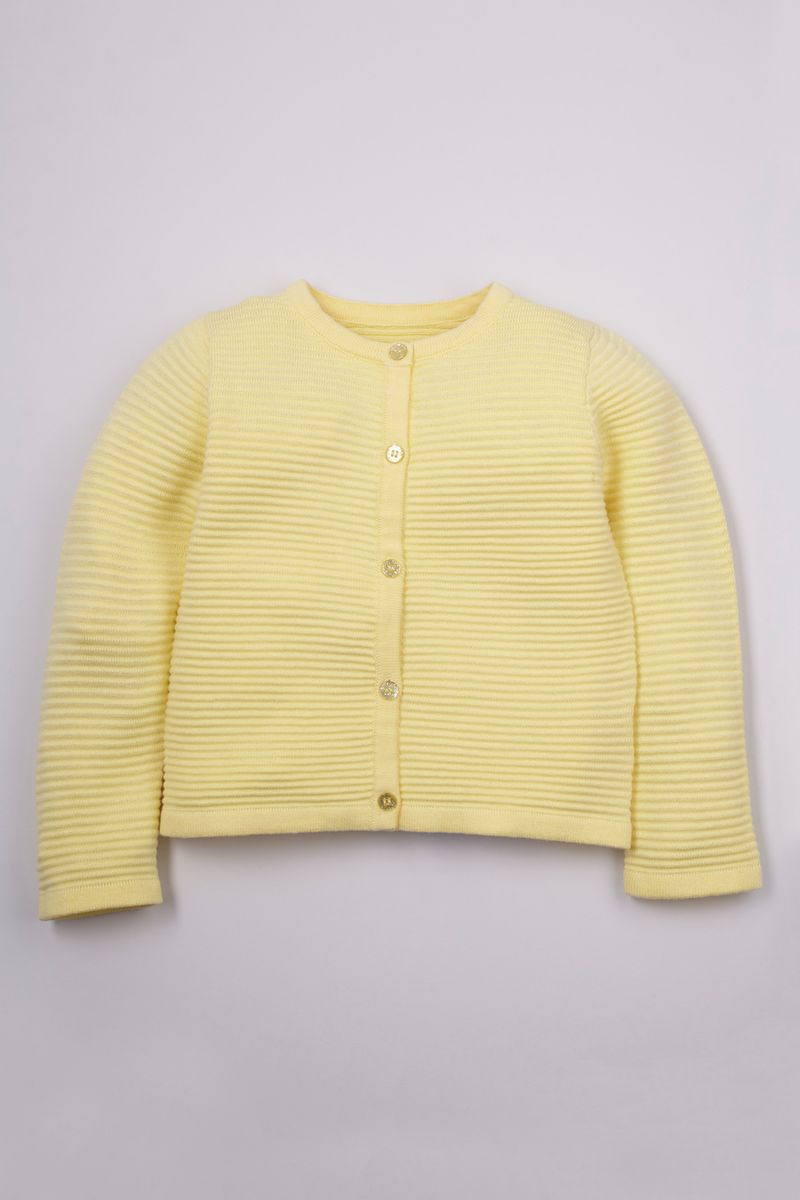 Lemon Knitted Cardigan 1-10yrs