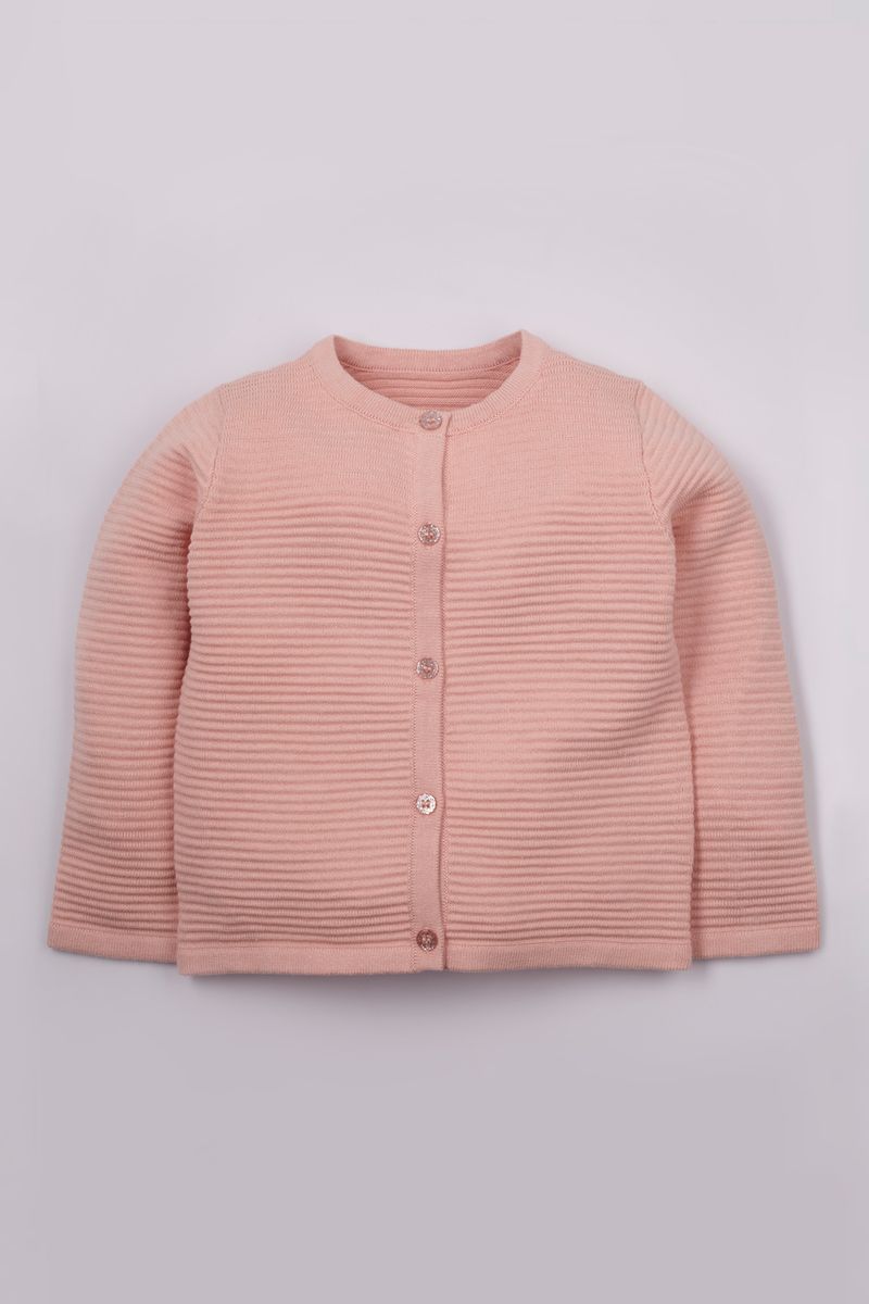 Pink Knitted cardigan 1-10yrs