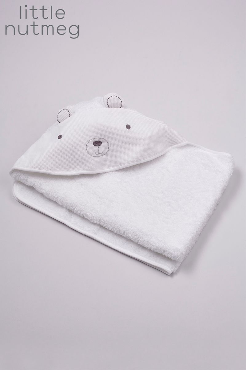 Little Nutmeg Teddy Bear Hooded Towel