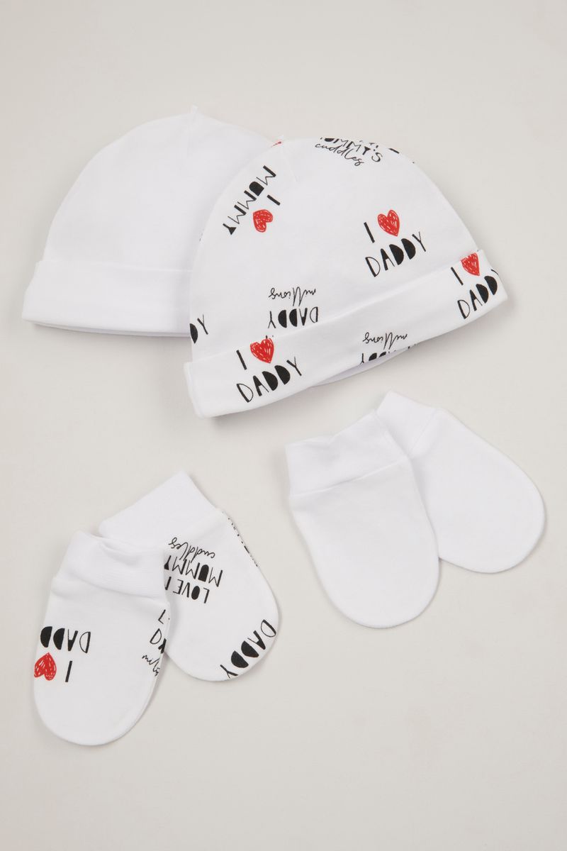 2 Pack Hats & Scratch mitts