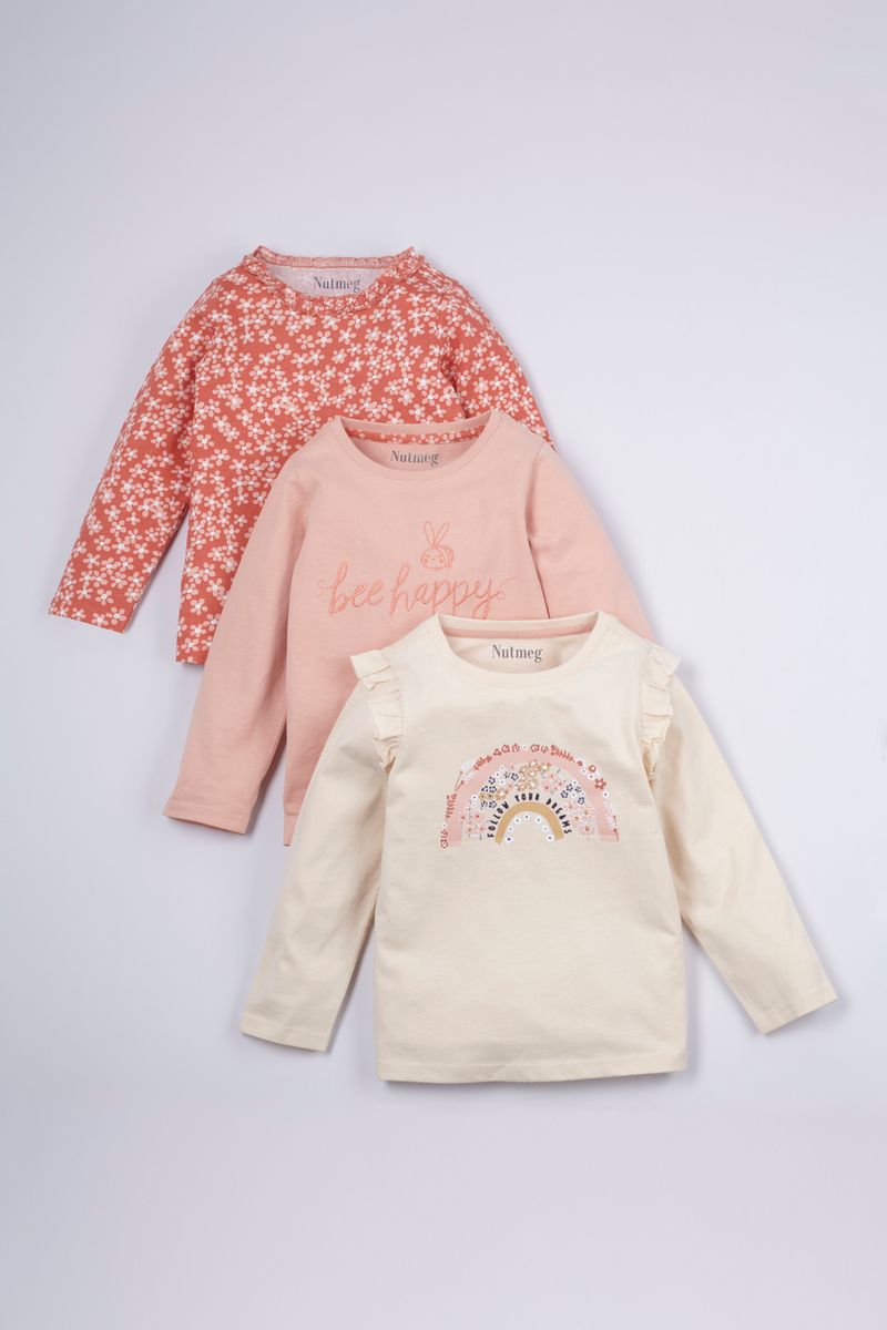 3 Pack Dreams Long Sleeve T-shirts