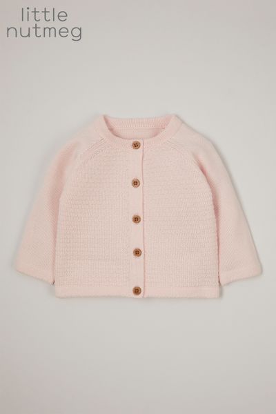 Little Nutmeg Online Exclusive Pink Cardigan