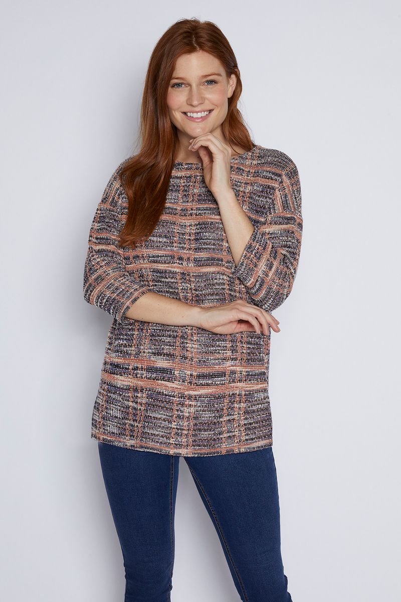 Check Boucle Tunic