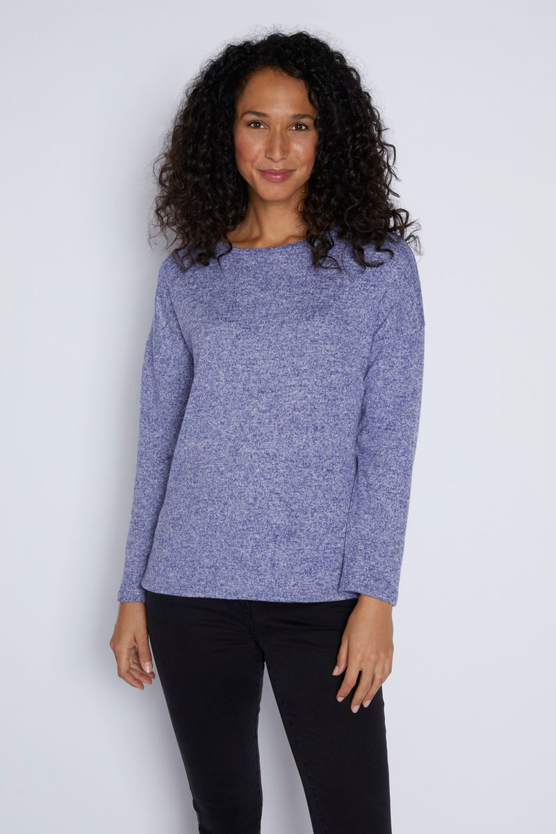 Blue Cosy Top