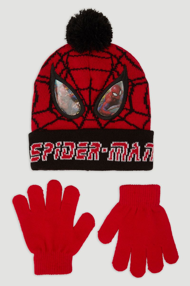 Spider Man & Ven Hat & Gloves