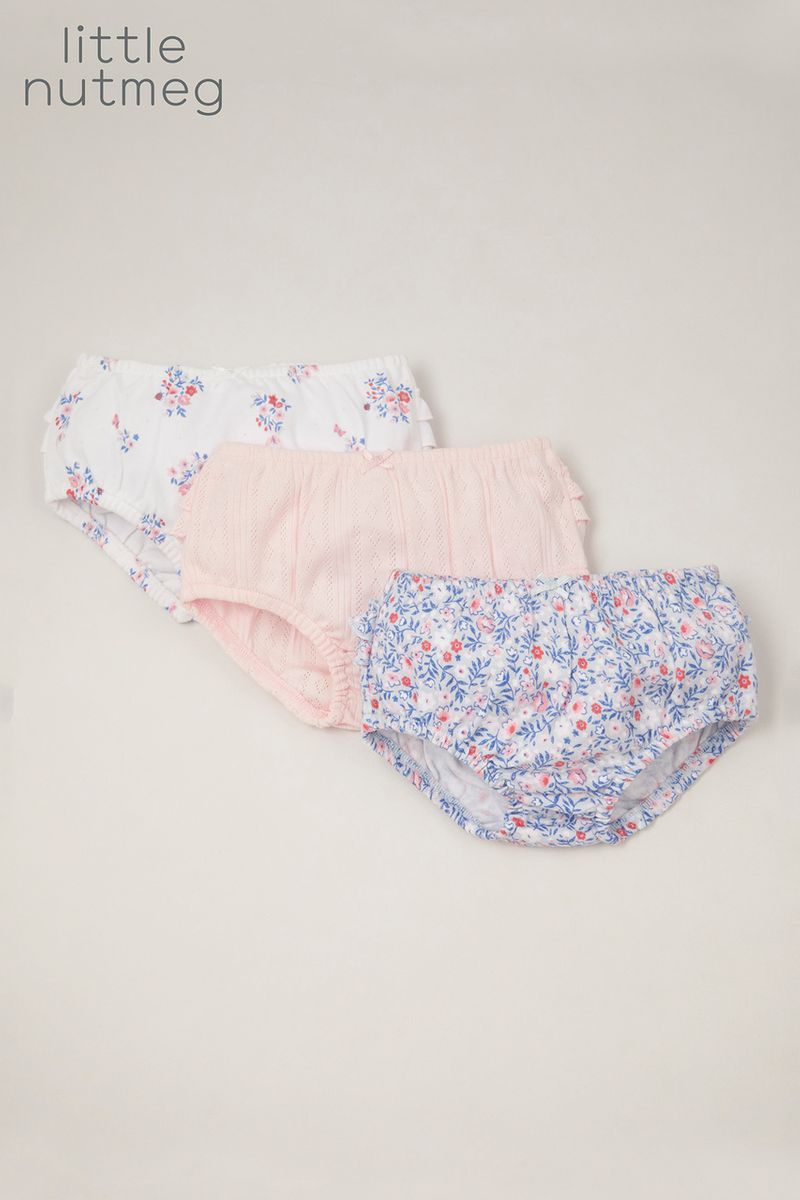 Little Nutmeg 3 Pack Flower pants